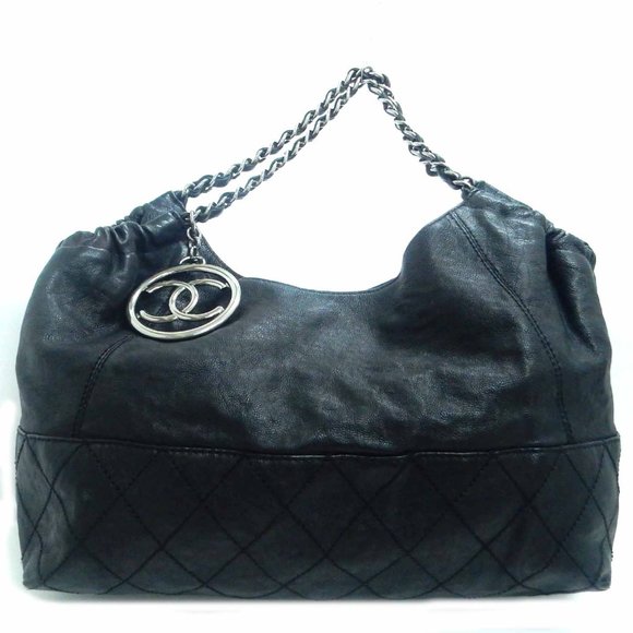 Chanel Black Skin Leather Bag - Picture 9 of 16